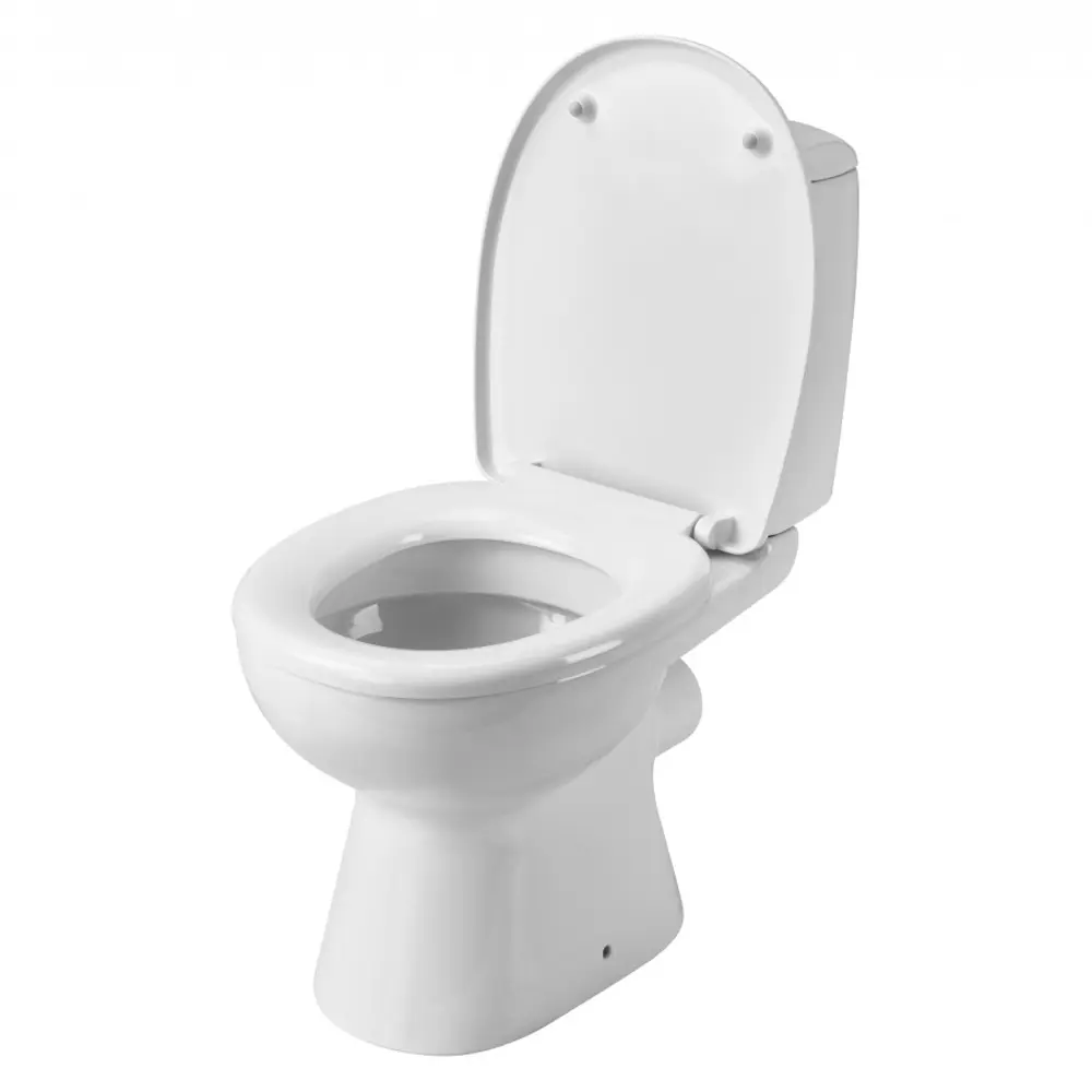 Унитаз-компакт Santek Цезарь сиденье с микролифтом двойной смыв STLM-2060789 - Вид №1