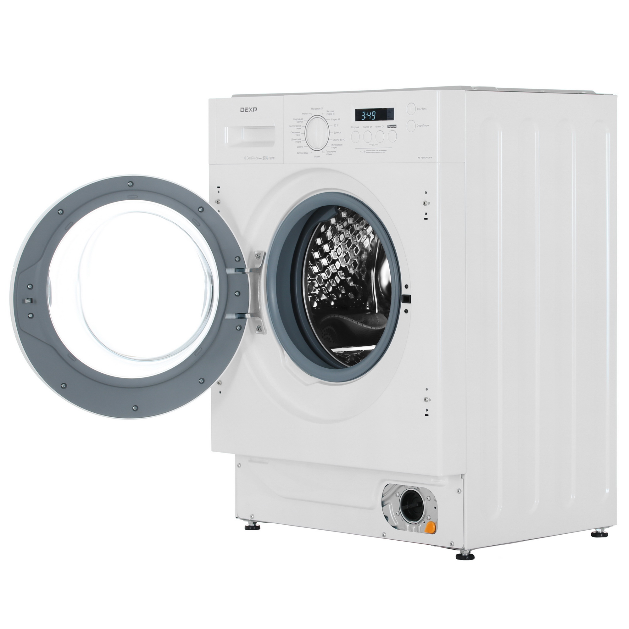 1270767 Встраиваемая стиральная машина DEXP WB-F814DMA/WW STDN-0101967 - Вид №6