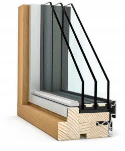 INTERNORM Italia Раздвижное окно из алюминия и дерева