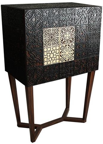 Malabar Буфет из лакированной древесины с распашными дверцами Virtuoso sun-id-1511529 - Вид №8