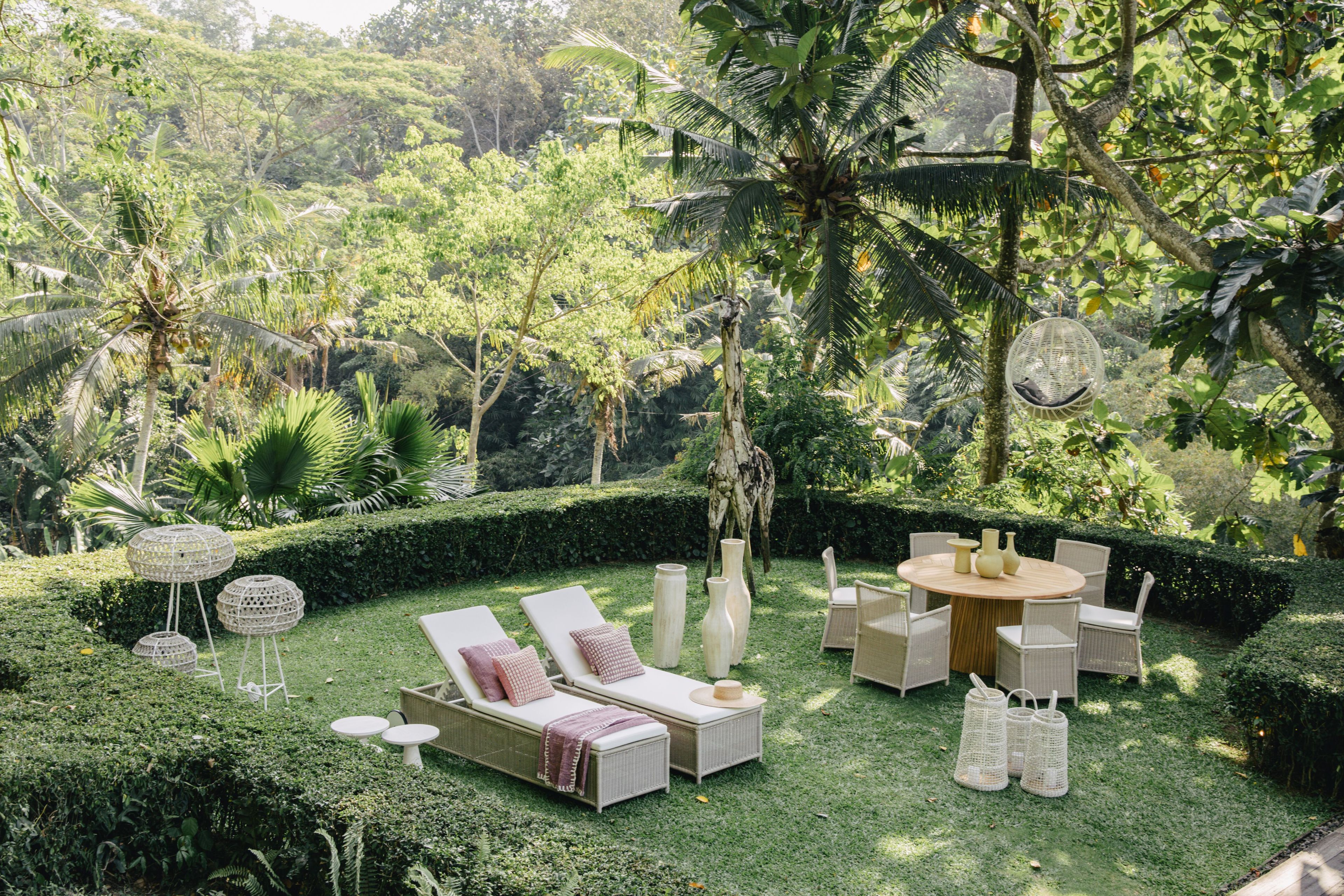 Тканевый садовый стул со встроенной подушкой cbdesign Iris ARCH-00065988 - Вид №2