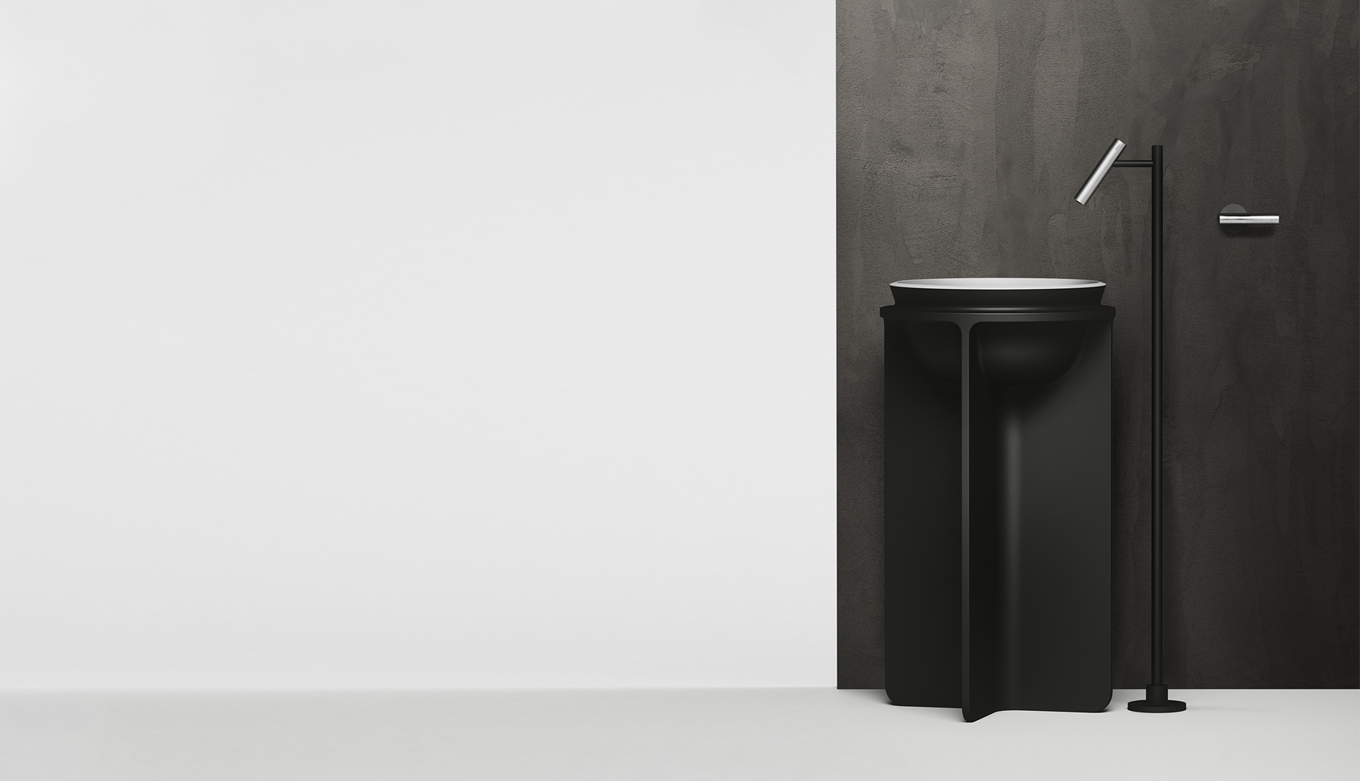 Cilindro Мебель для ванной Falper GF6 Nero - Вид №3