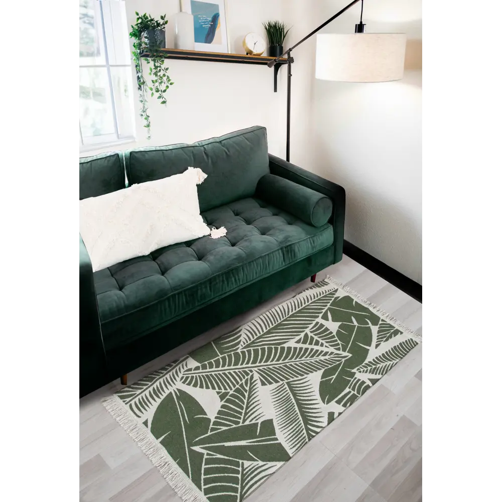 Santreyd Maya - турецкий килим из хлопка 80x150 см для стильного интерьера 89385301 STLM-1345291 - Вид №3