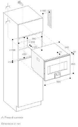 Gaggenau Комбинированная стеклянная печь Serie 400 Bs455101 - Вид №2