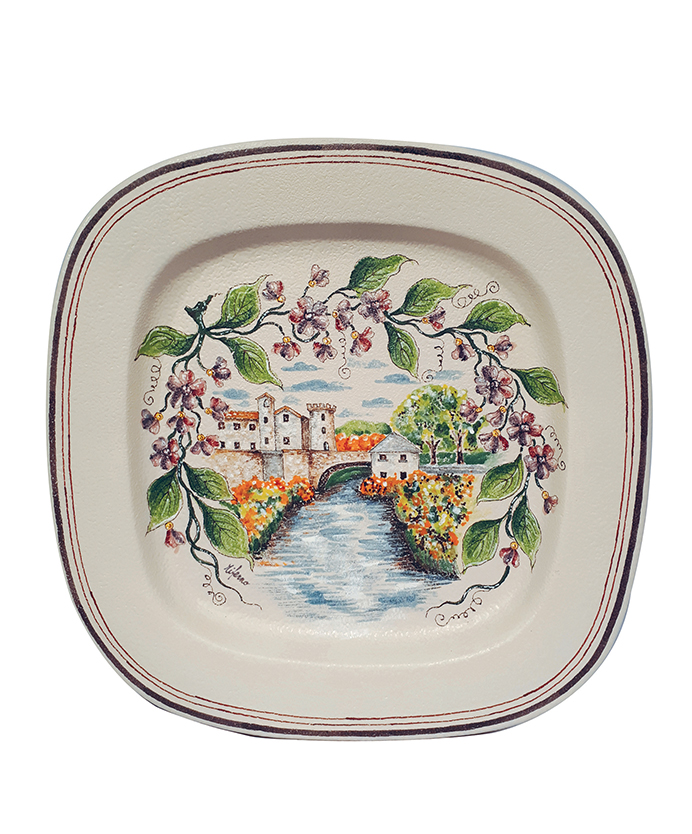 Tifdn66c Tifernoit Блюдо борго Ceramiche - Вид №1