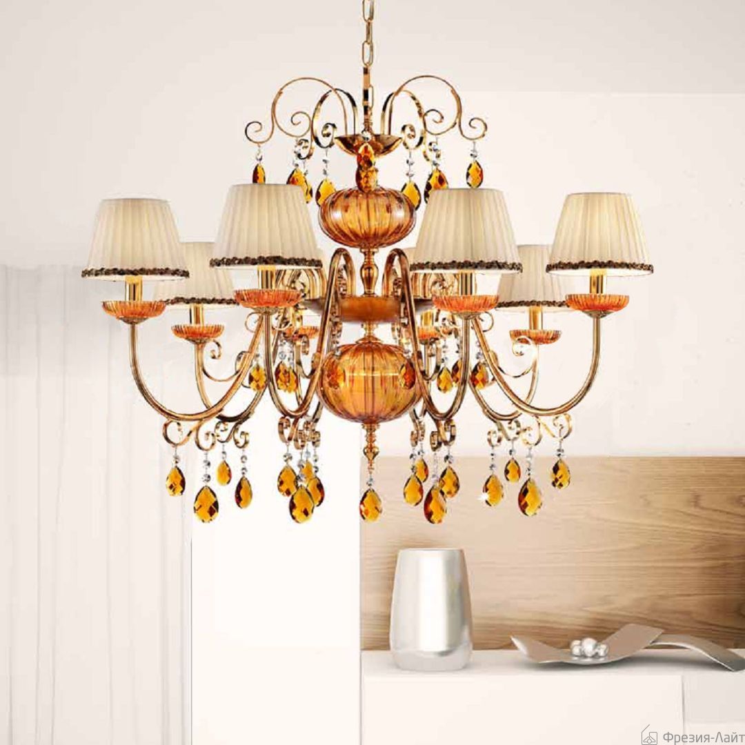 Masiero ANTIKA 8 G16/SAT/17/WH/ люстра подвесная 117209 - Вид №2