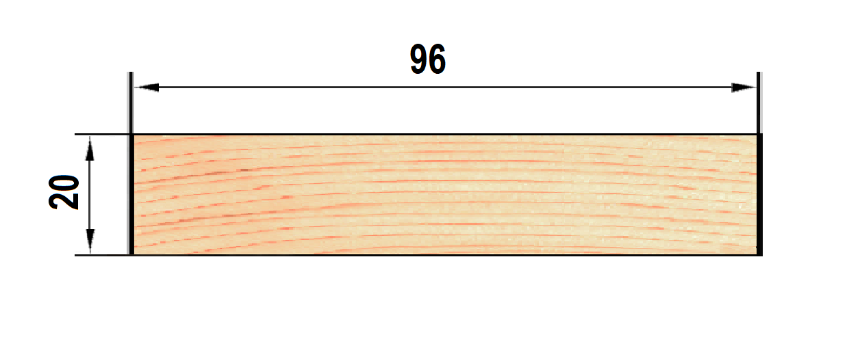Строганая доска Santreyd 20х96х2000 мм для отделки и строительства 82134774 STLM-0020007 - Вид №4