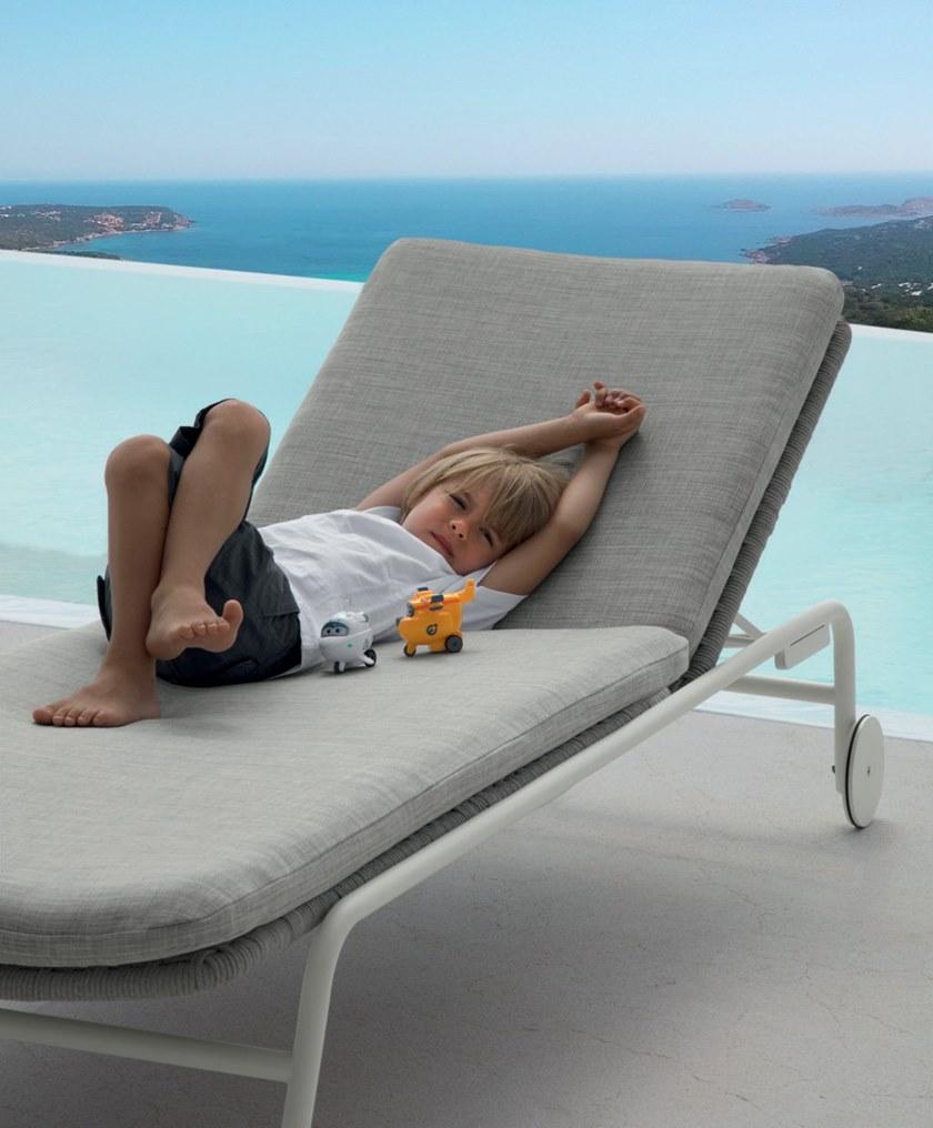 Talenti Садовый лежак на колесиках Moon alu sun-id-1511992 - Вид №3