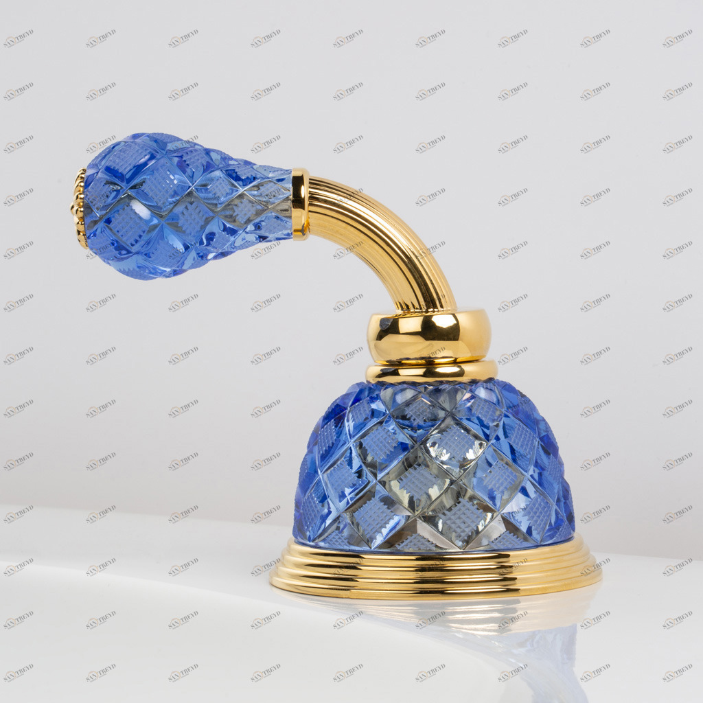 C62-327H C62-327H Клапан на ободе 3/4 ”H LO РУЧКА КУПОЛЬНАЯ Cristal & Bronze DÔME À MANETTES LOSANGE 