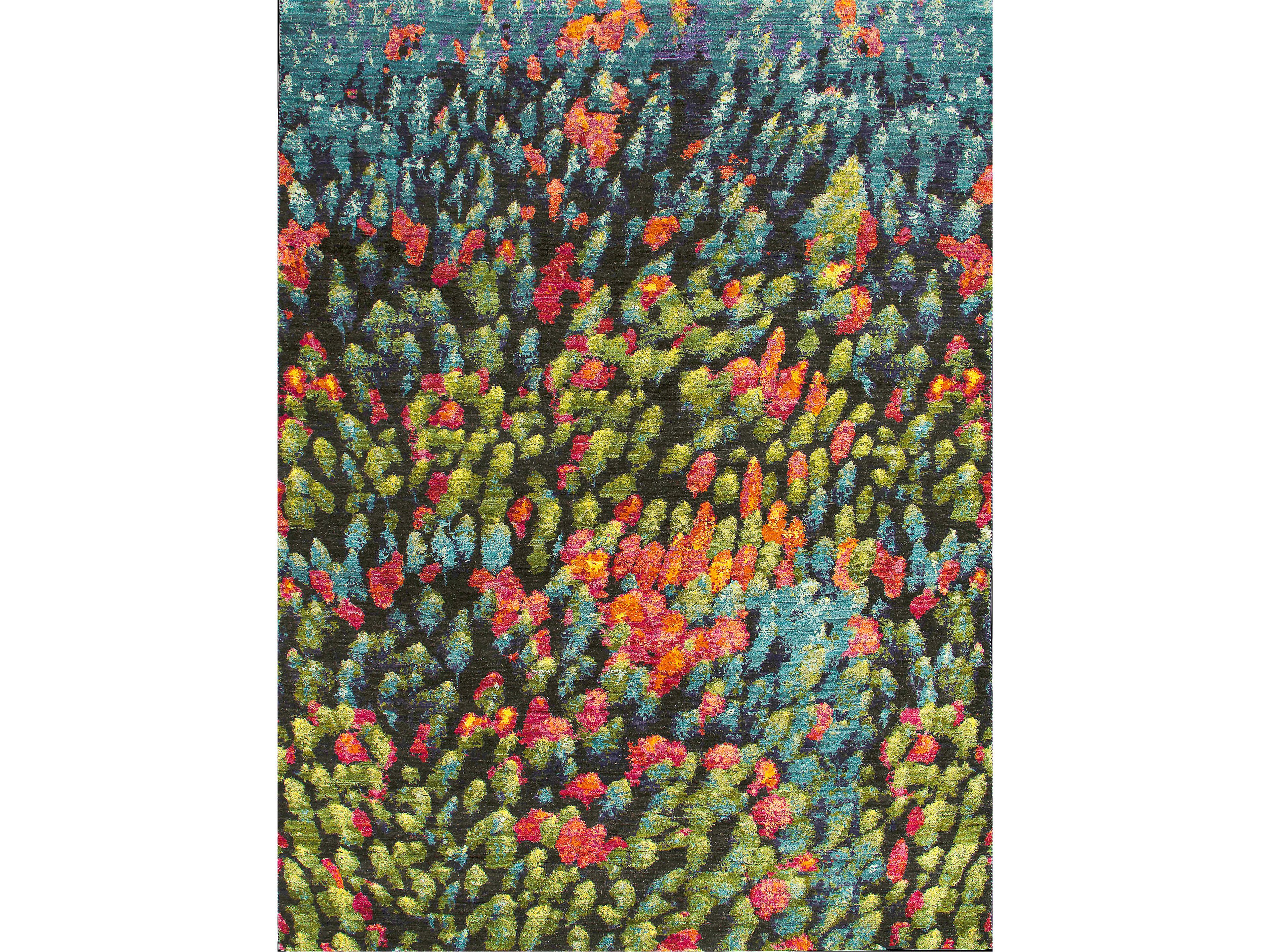 Прямоугольный шерстяной ковер Zollanvari BIRD'S EYE VIEW OF AUTUMNAL WOODLAND ARCH-00127246 - Вид №1