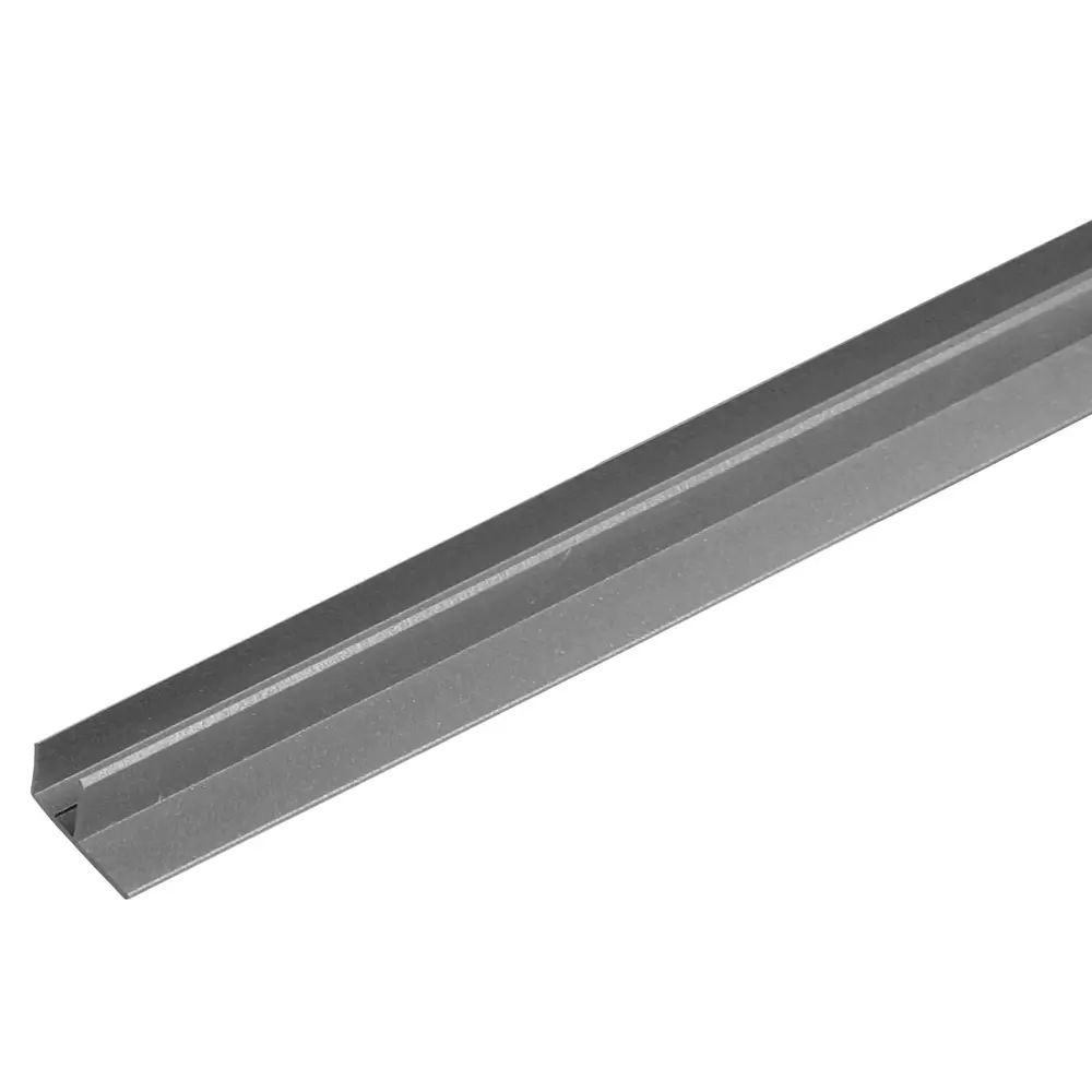 F-профиль для террасной доски ITP 3000x63.5x30 мм ДПК цвет серый 81954382 STLM-2209240 