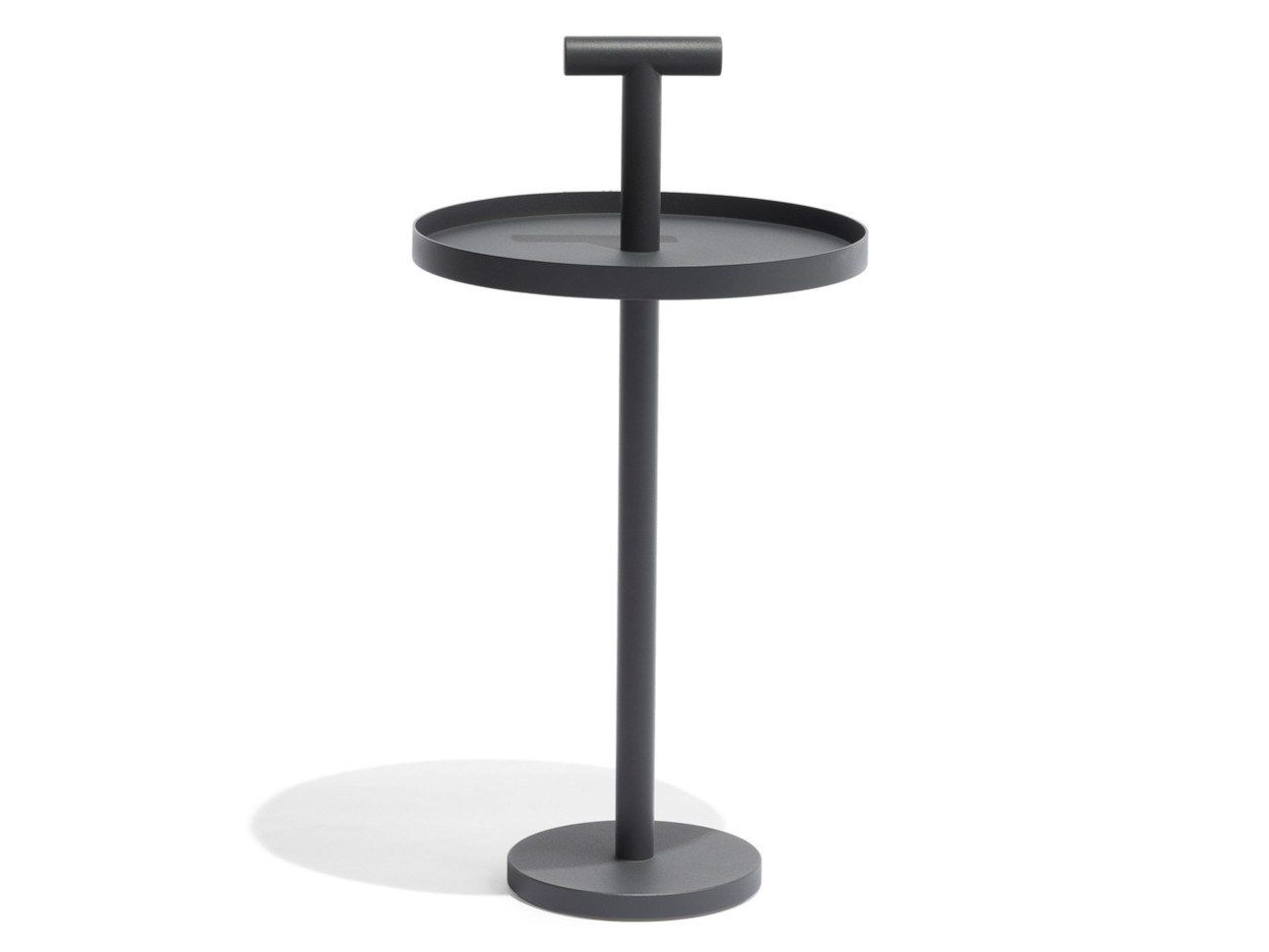 Круглый журнальный столик из нержавеющей стали Todus Albus ARCH-00071508 - Вид №3