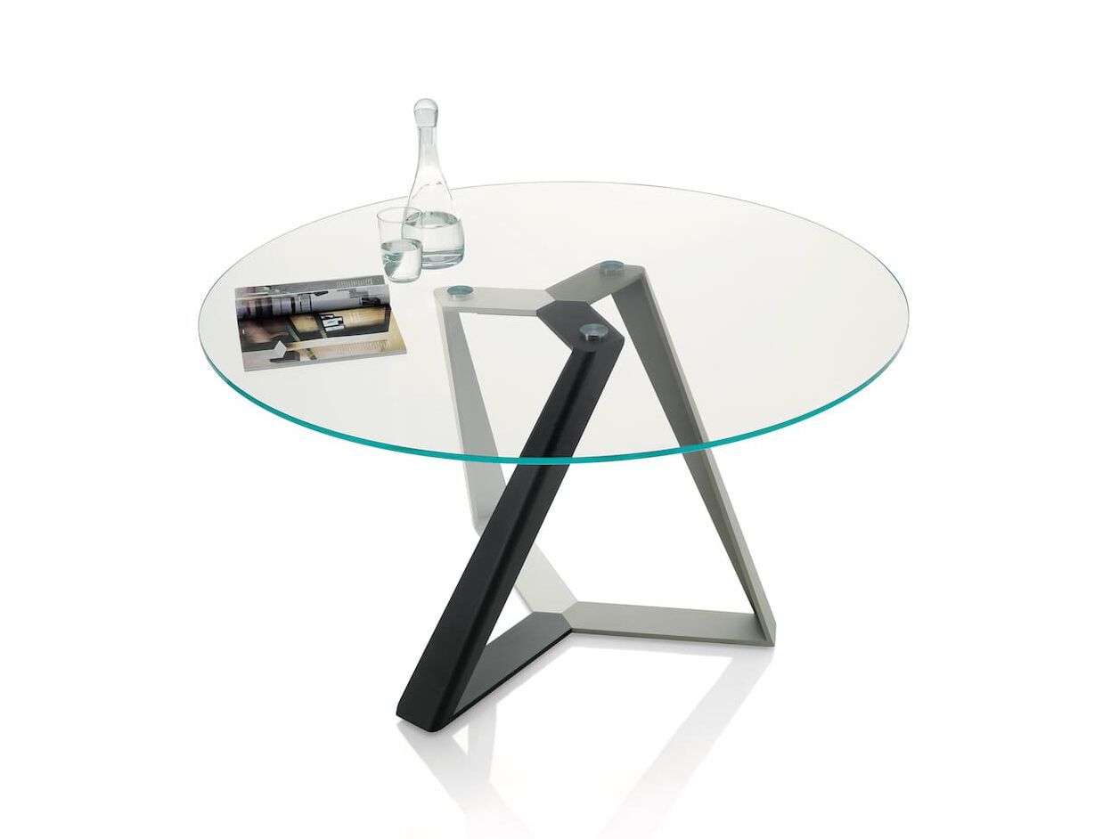 Стальной и Сверхкерамический круглый выдвижной обеденный стол Bontempi Casa Millennium ARCH-00070595 - Вид №8