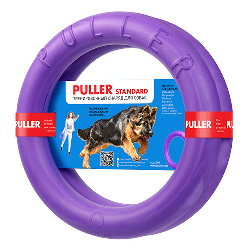 ПР0025630 Игрушка для собак Тренировочный снаряд 28смх2шт PULLER 