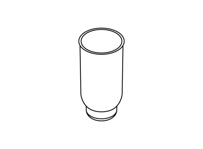 162.20.E01 Вставка для туалетного ёршика 162 HEWI Ersatzteile 
