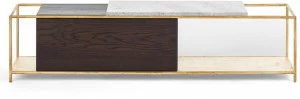 Milla & Milli Комод из массива дерева, мрамора и сусального золота Supreme
