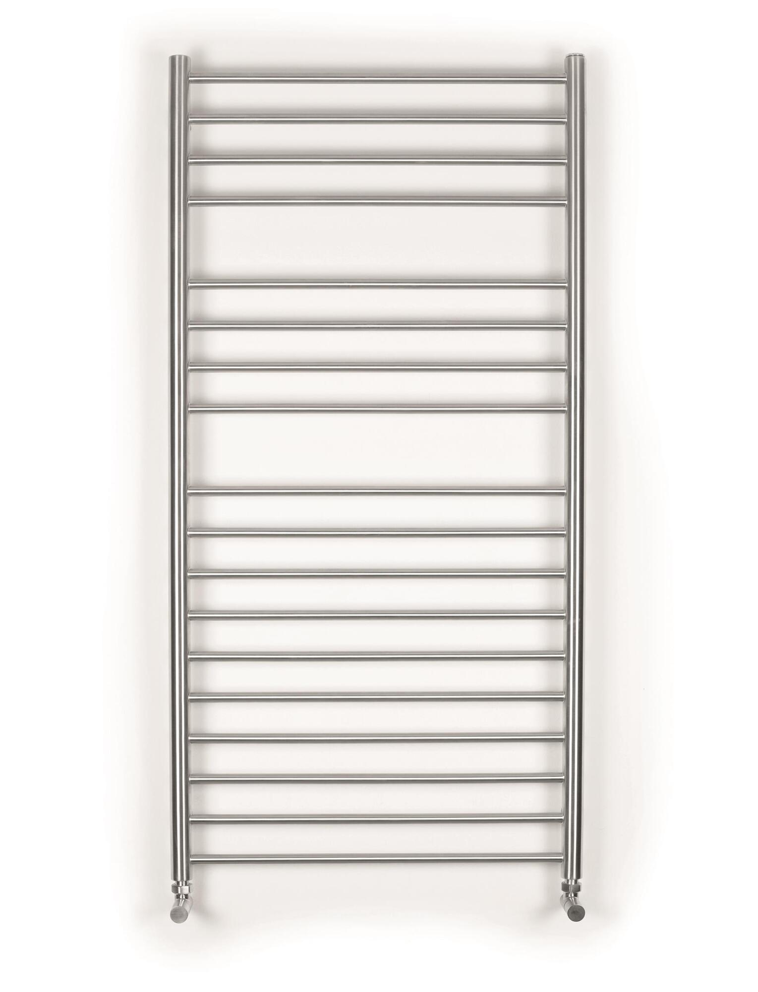 Полотенцесушитель Hammam JUPITER Stainless steel  комбинированный; электрический или водяной Сталь  - Вид №12