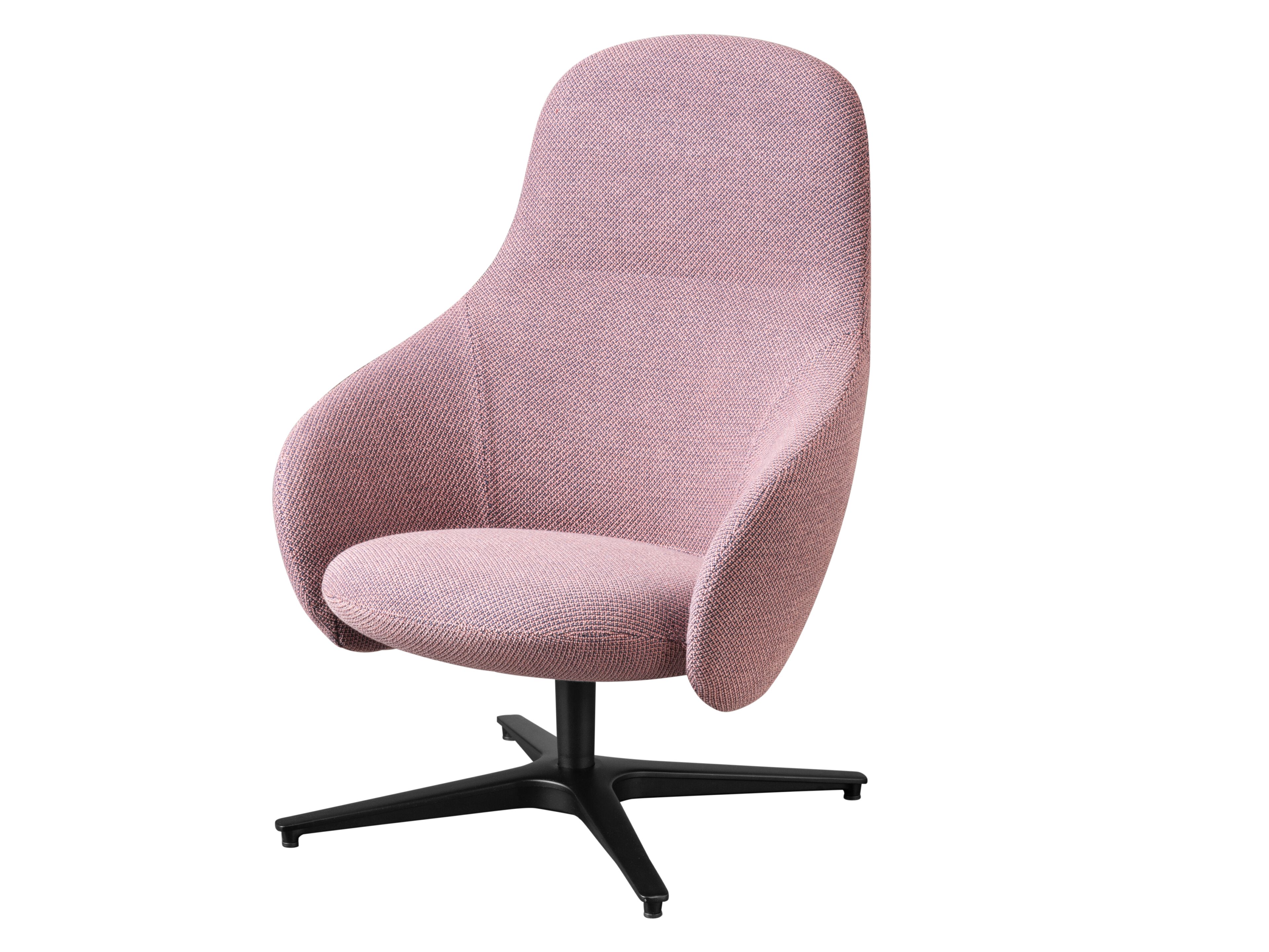 Тканевое кресло с подлокотниками и алюминиевым основанием с 4 спицами Miniforms Nebula ARCH-00125423 - Вид №1