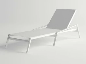 10Deka Откидной алюминиевый садовый шезлонг Ora