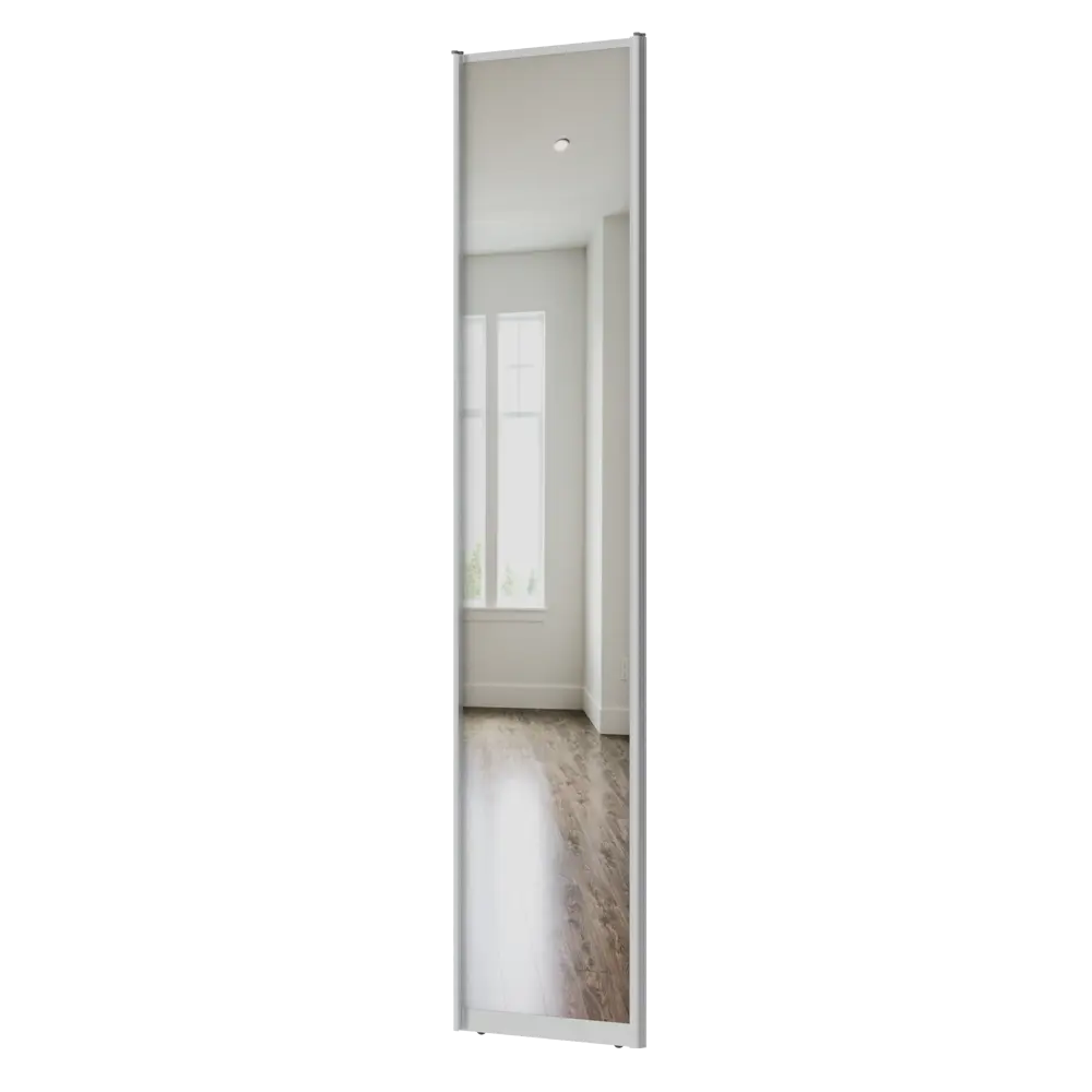 Дверь-купе KONSENSA 244.5x60.4 см с зеркалом профиль матовое серебро 89444092 STLM-2045183  - Вид №2