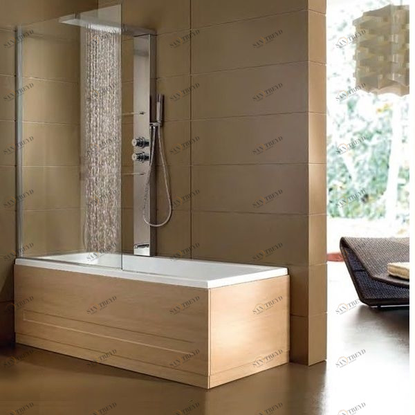 Ванна с душевой кабиной и гидромассажем ERA PLUS BOX 180 см 3ERA3S4 Gruppo Geromin