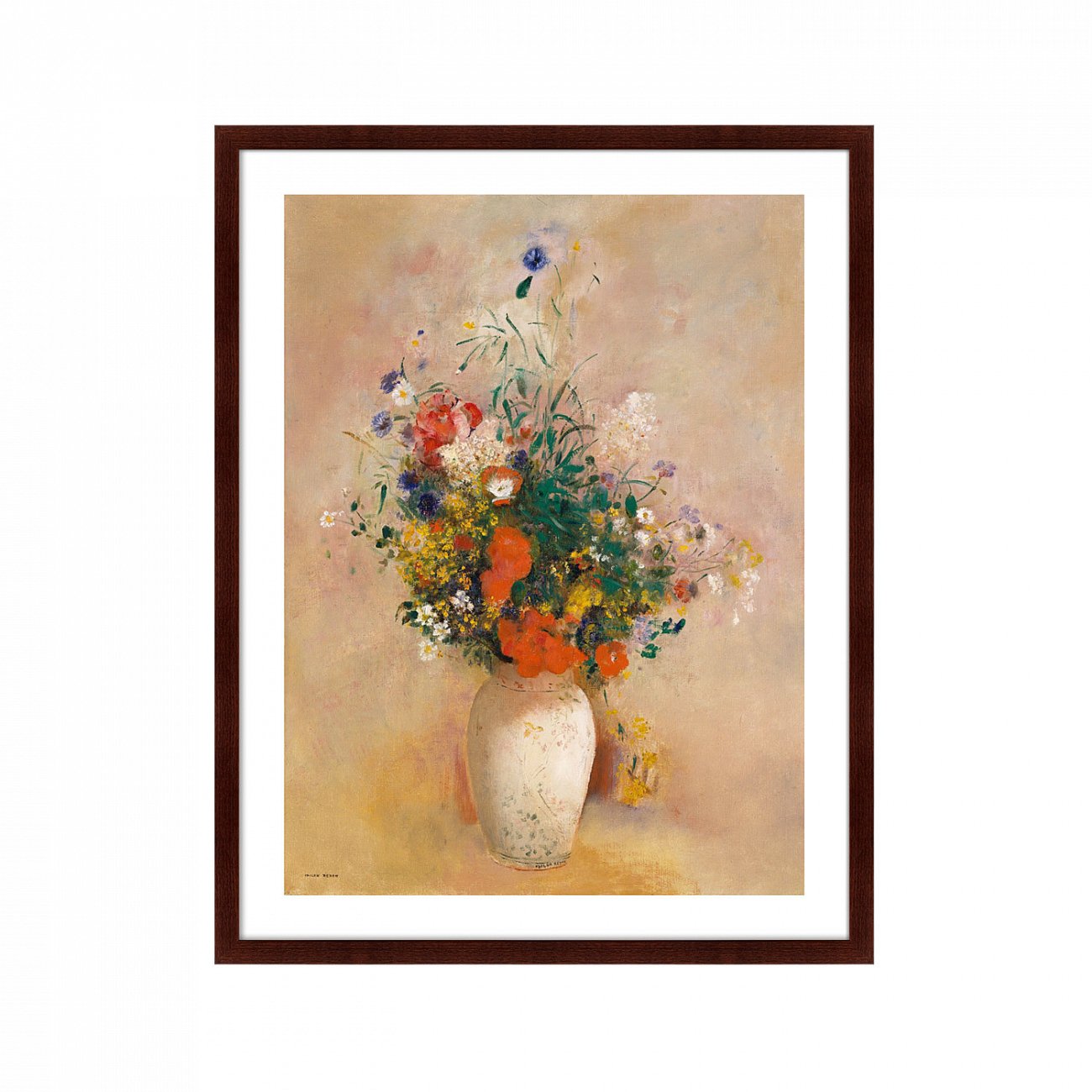 Картина: Vase of Flowers, 1906г. КАРТИНЫ В КВАРТИРУ  264137 Разноцветный  - Вид №1