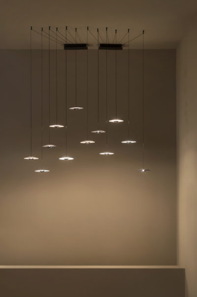 090238 Подвесной светильник 20 - 24V матовая латунь - белый Marset Ginger