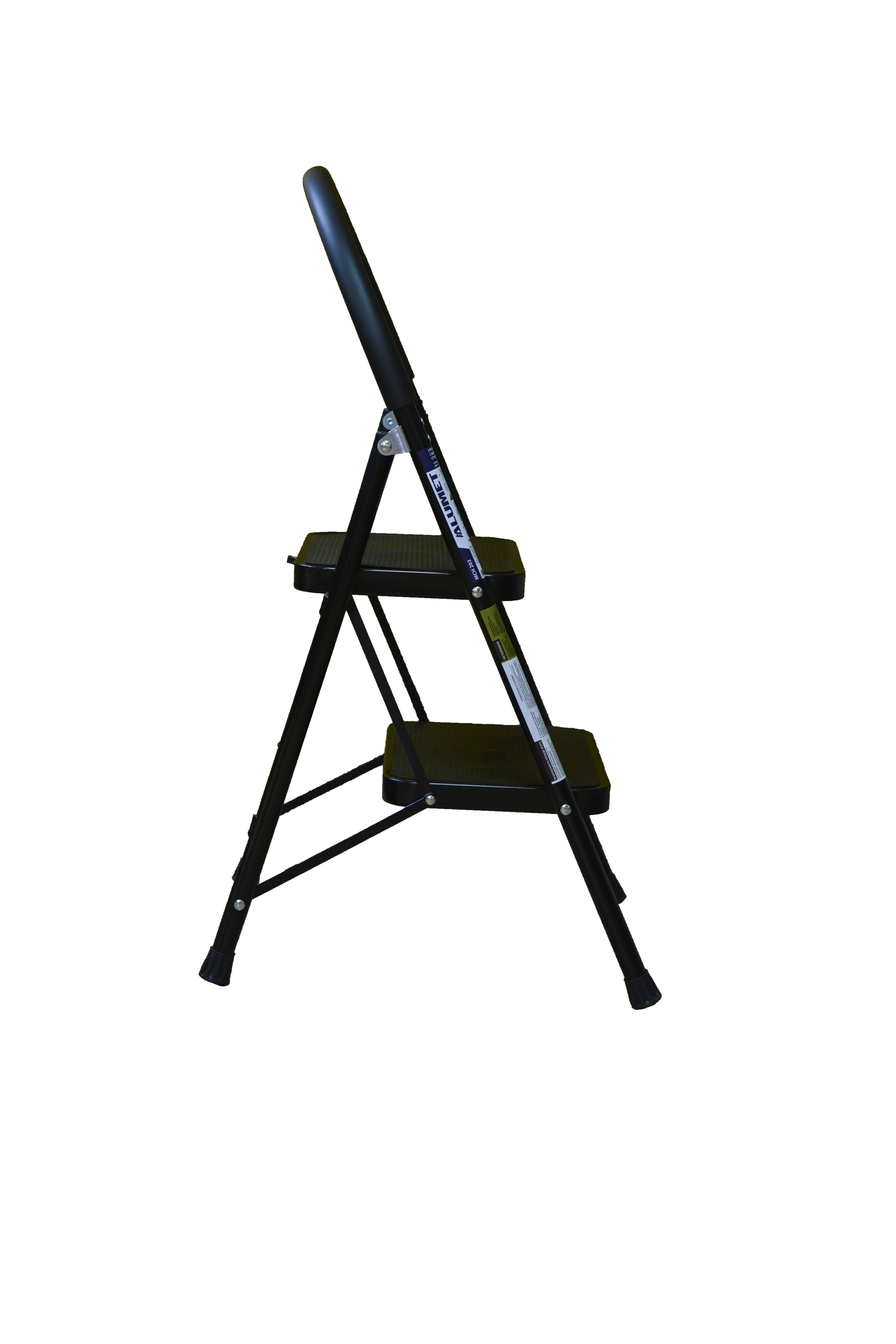 Стремянка стул c широкими ступенями ALUMET MCH 202 - Вид №4