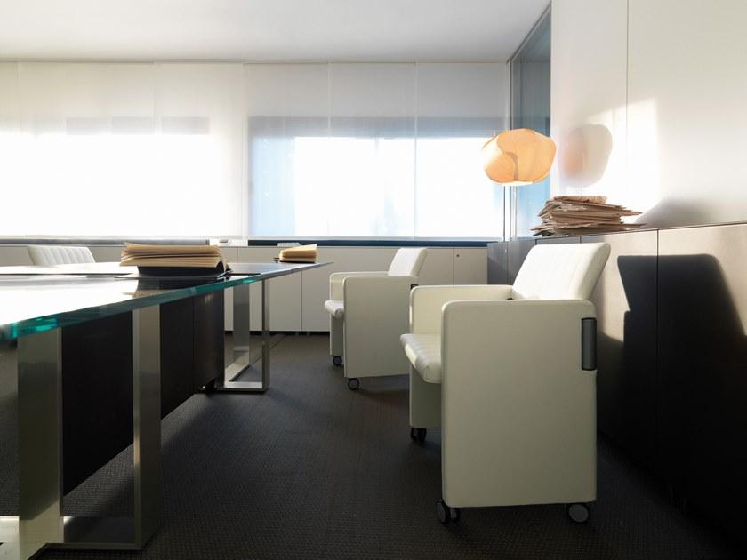 ESTEL GROUP Складное кресло для конференций из кожи sun-id-1405600 - Вид №5