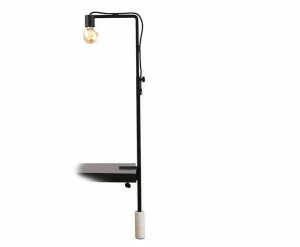 RADAR INTERIOR Настольная лампа из металла, регулируемая по высоте, с зажимом и диммером Lest