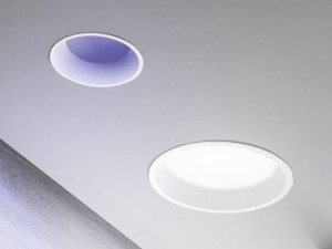 Литой алюминиевый круглый прожектор с системой RGB