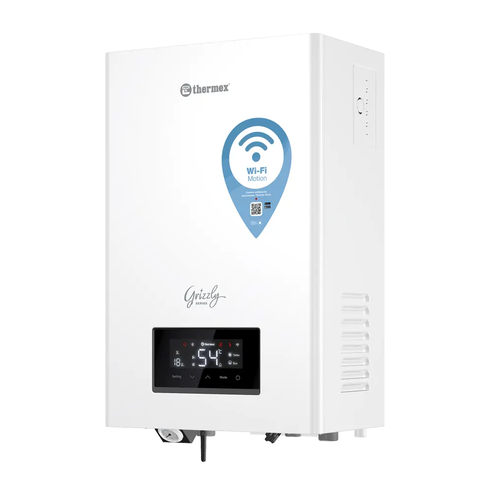 Котёл электрический 5-12 кВт Thermex Grizzly Wi-Fi одноконтурный STLM-2130927 - Вид №1