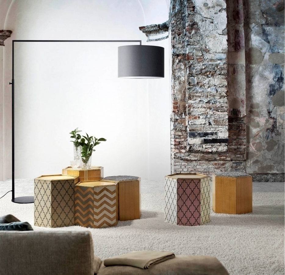 079052 Столик 2 Lola Glamour hexagonal Santreyd - Вид №3