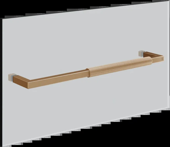 Полотенцесушитель 67543 726 Gessi Shower g ТЕПЛАЯ БРОНЗА BR. PVD