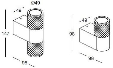 DGA Бра с прямым и отраженным светом sun-id-1392354 - Вид №4