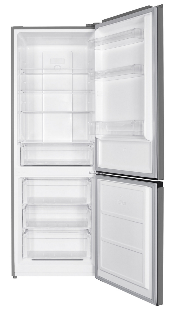 9194086 Холодильник с морозильником   WILLMARK RFN-421NFX серый STDN-0098151 - Вид №1