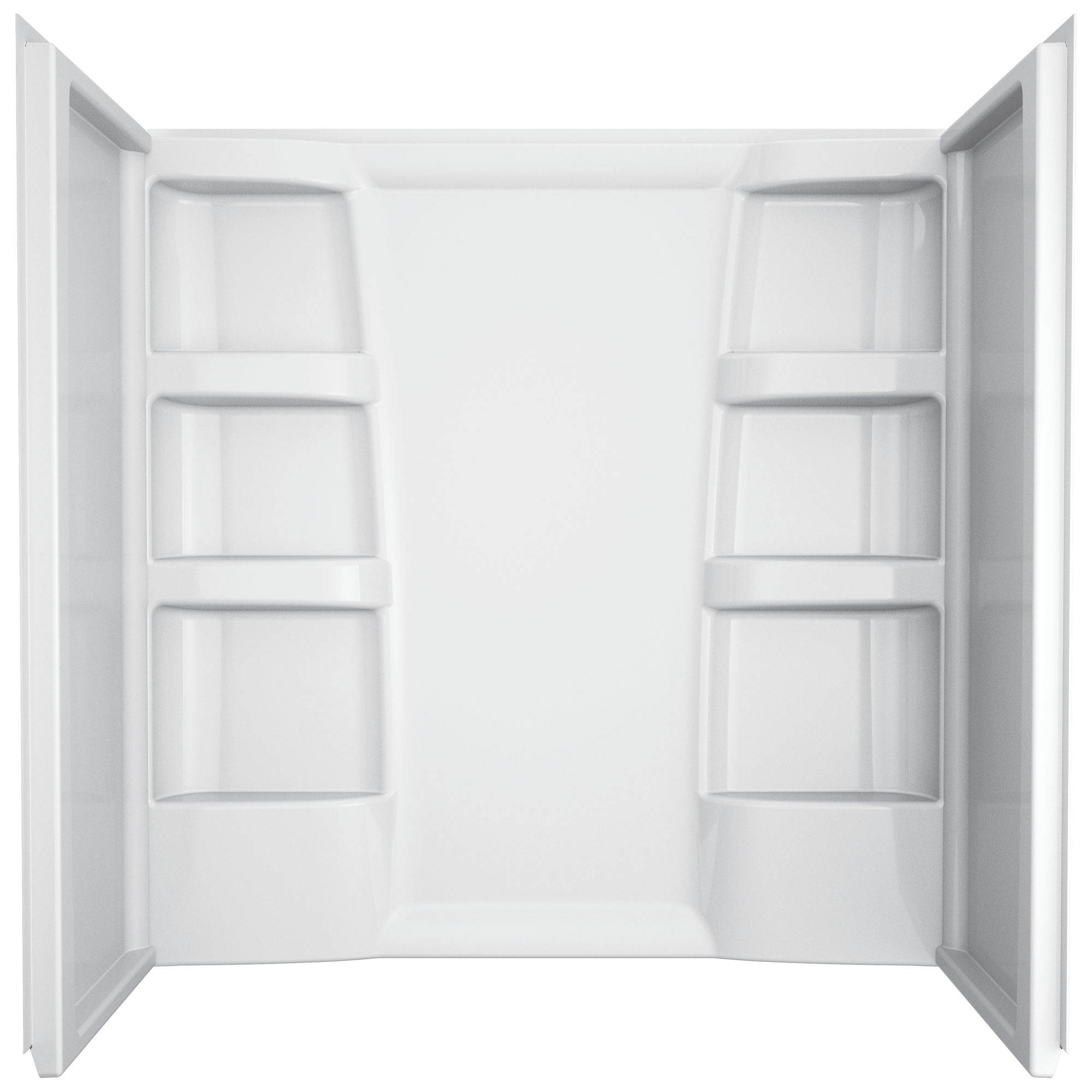 ProCrylic 60 дюймов x 32 дюйма Окружение ванны Delta Faucet B66513-6032-WH