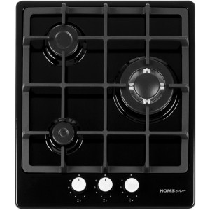 8160045 Газовая варочная поверхность HOMSair HGE433TGCBK