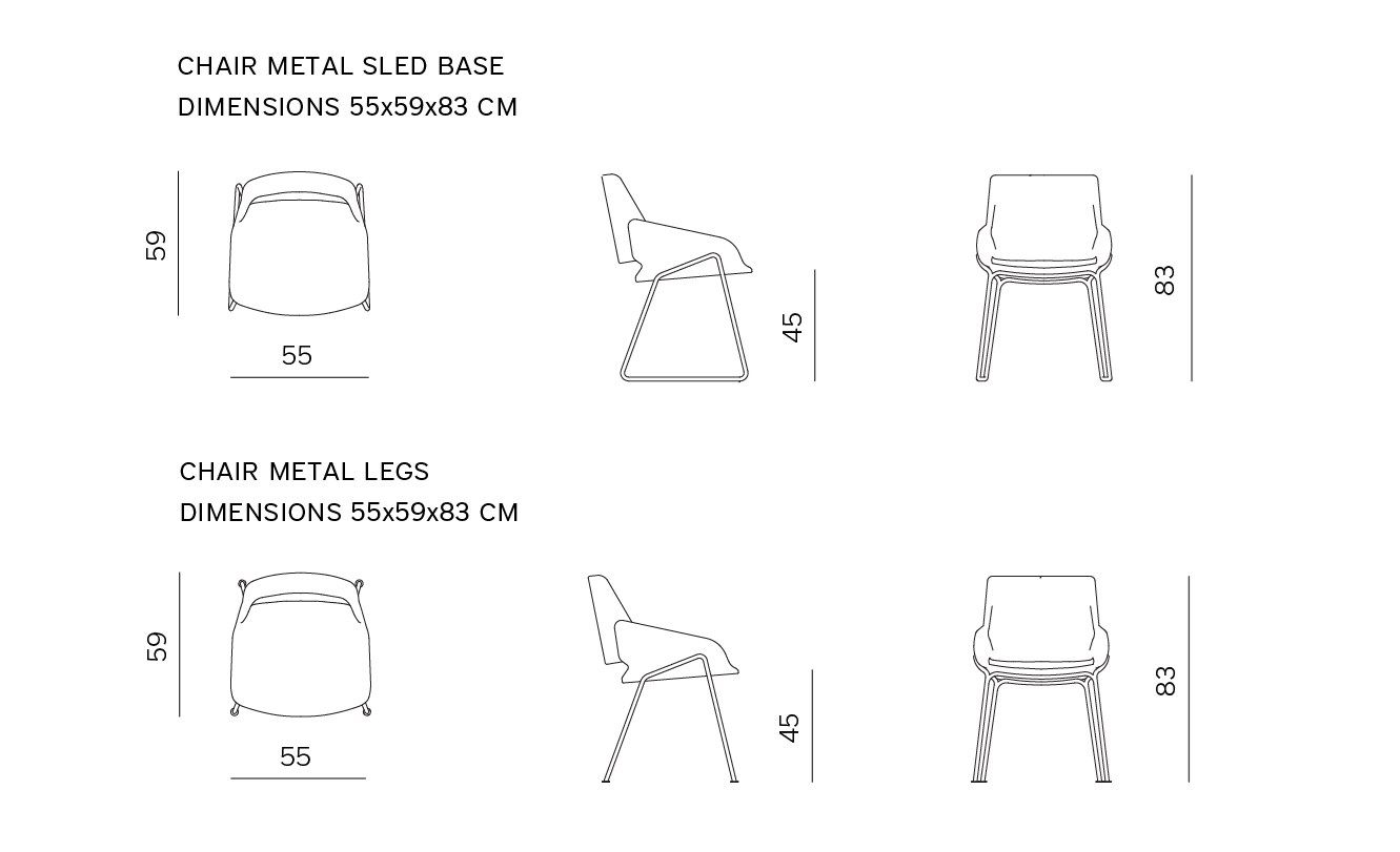 Мягкий стул для саней prostoria Monk ARCH-00030450 - Вид №3