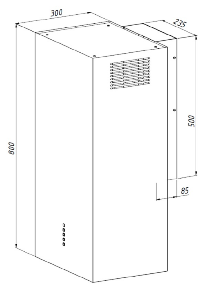 9104420 Вытяжка пристенная Akpo WK-9 Terra золотистый STDN-0065427 - Вид №1