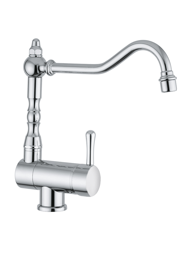 0750/R/C Bellosta Rubinetterie СМЕСИТЕЛЬ ДЛЯ МОЙКИ С ОДНЫМ ОТВЕРСТИЕМ ПОД ОКНОМ CUCINA