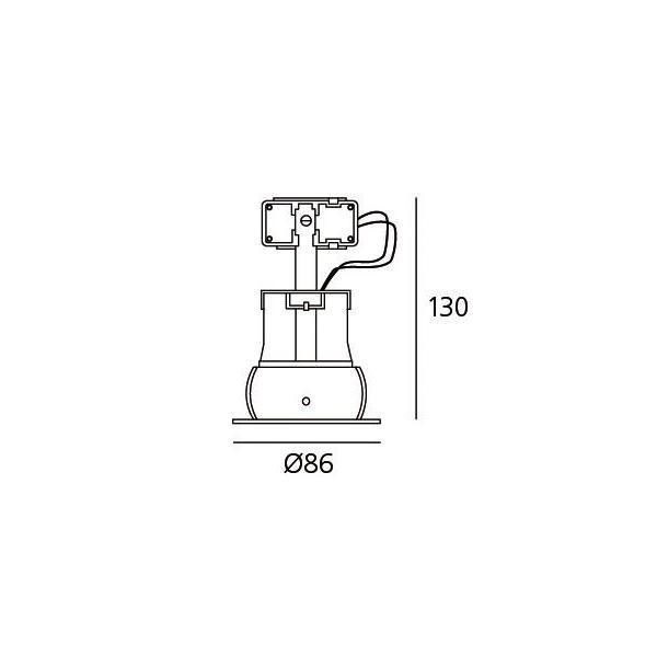 Artemide RASTAF M047900 встраиваемый потолочный Santreyd 85303 - Вид №2
