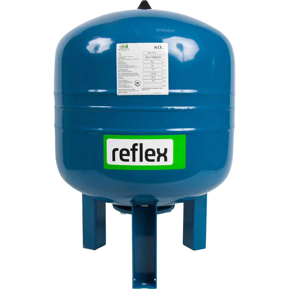 Гидроаккумулятор REFLEX DE вертикальный 50 л, 7306005 82865489 STLM-2169413  - Вид №1