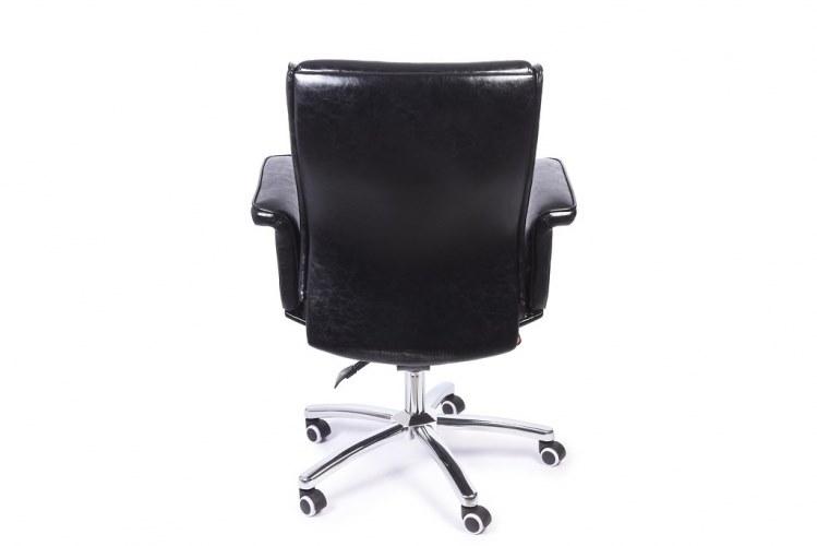 Arrediorg.it® Кресло руководителя из экокожи на колесиках со средней спинкой sun-id-1424357 - Вид №5