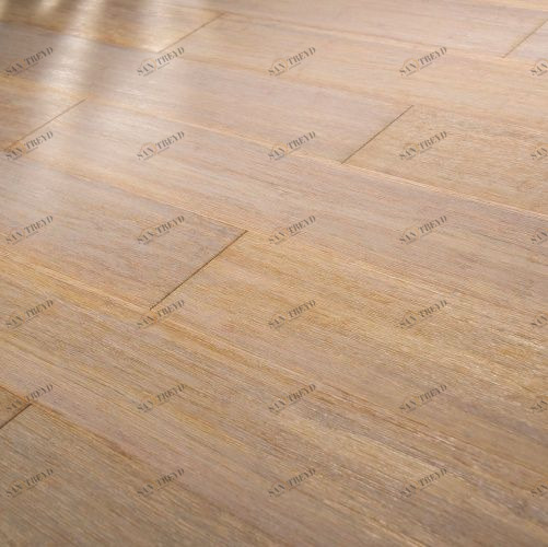 Массивная доска Amigo Brushed Сиена Hitech Бамбук Натур с брашью (Текстурированная) 900х130 мм 3100300015