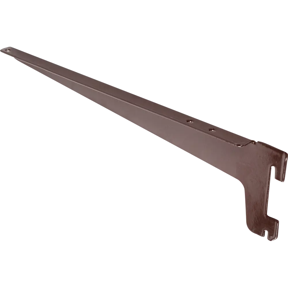 Комплект кронштейнов Г-образных Larvij 28 см цвет коричневый STLM-2190956 - Вид №2