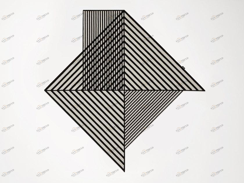 Antonio Lupi Design Ковер из бархата в полоску Tramato Tr652 Antoniolupi 