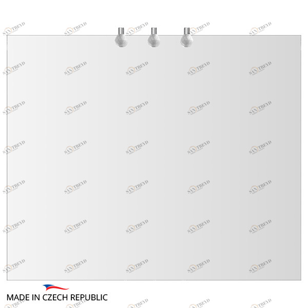 Зеркало со светильниками (90х75 см) ELLUX (Чехия) CRY-B3 0212 sun-id-561528
