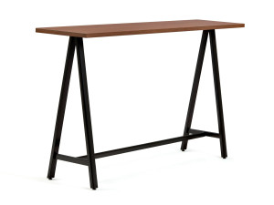 Высокий прямоугольный стол для совещаний из меламина