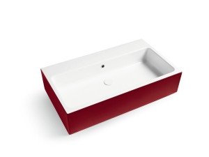 Керамическая раковина с одной столешницей